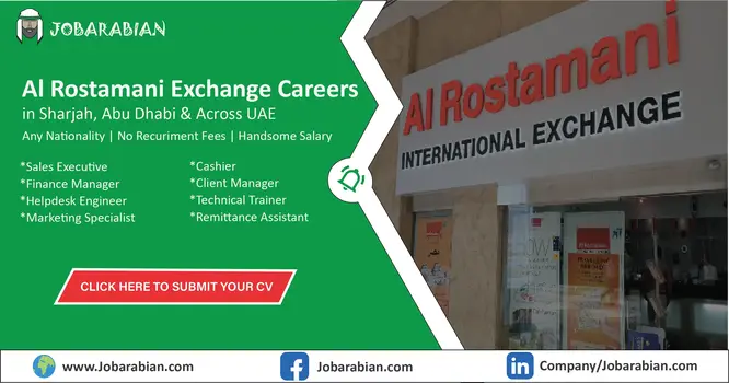 Al Rostamani Exchange Careers