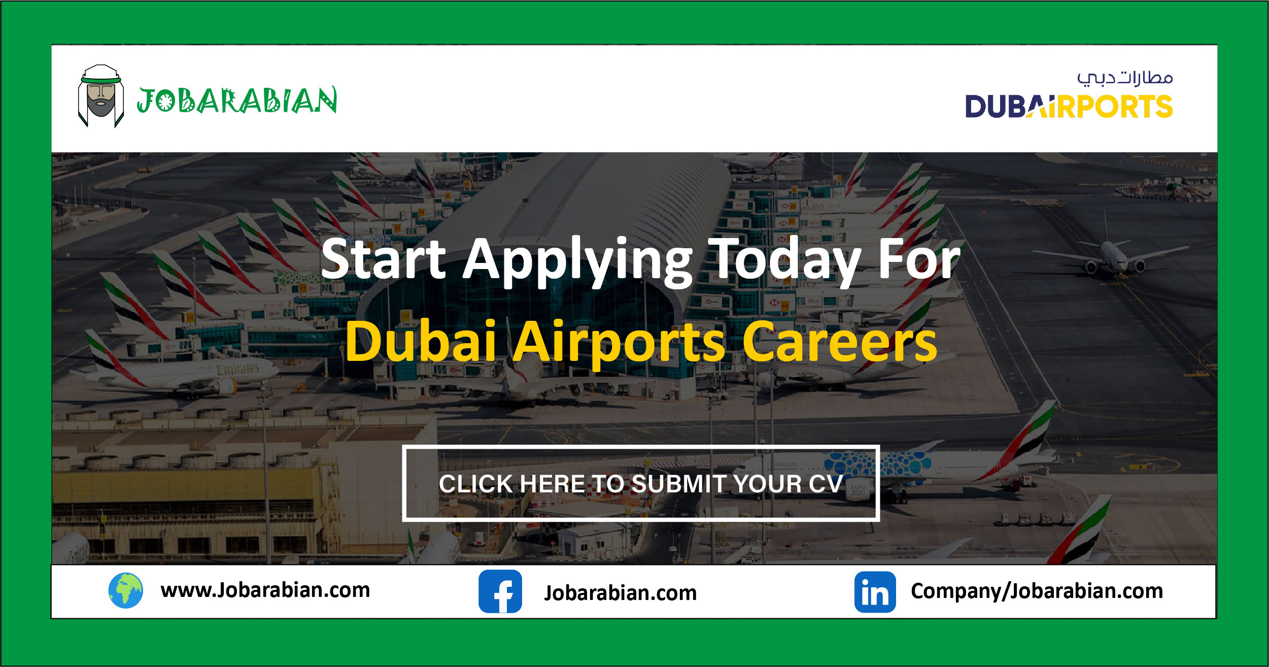 Dubai Airport Careers 2024: Latest Job Vacancies (Online Apply)