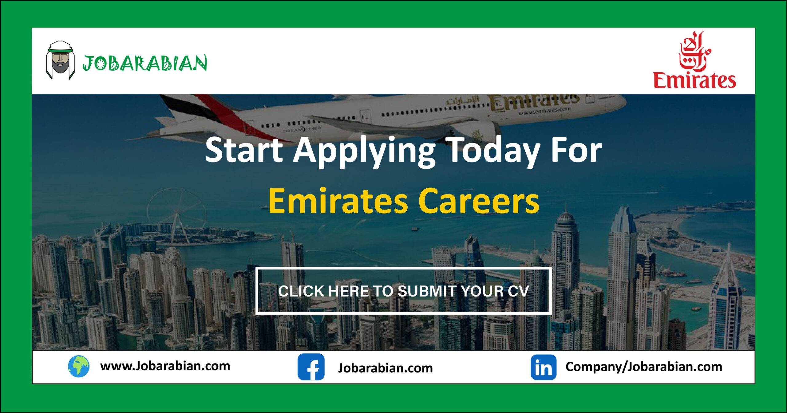 Emirates Group Careers 2024: Jobs In Emirates Airline Dubai