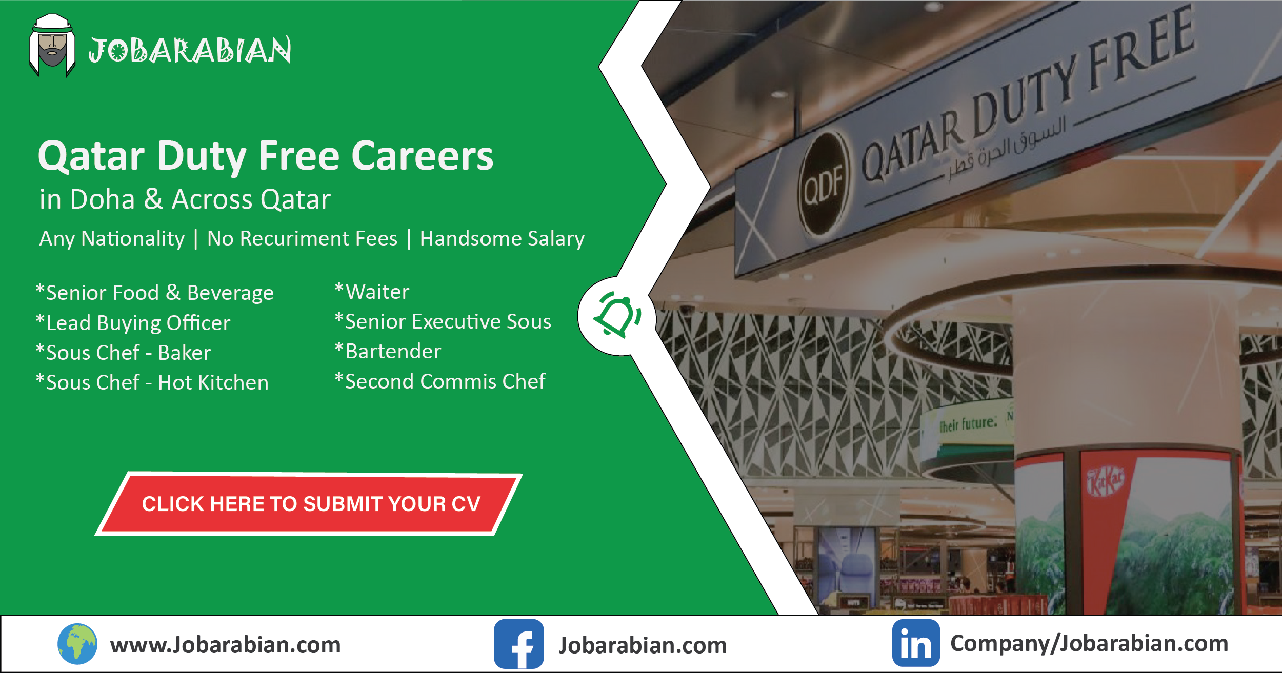 Qatar Duty Free Careers 2024