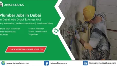 Plumber Jobs In Dubai