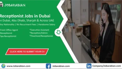 Receptionist Jobs in Dubai